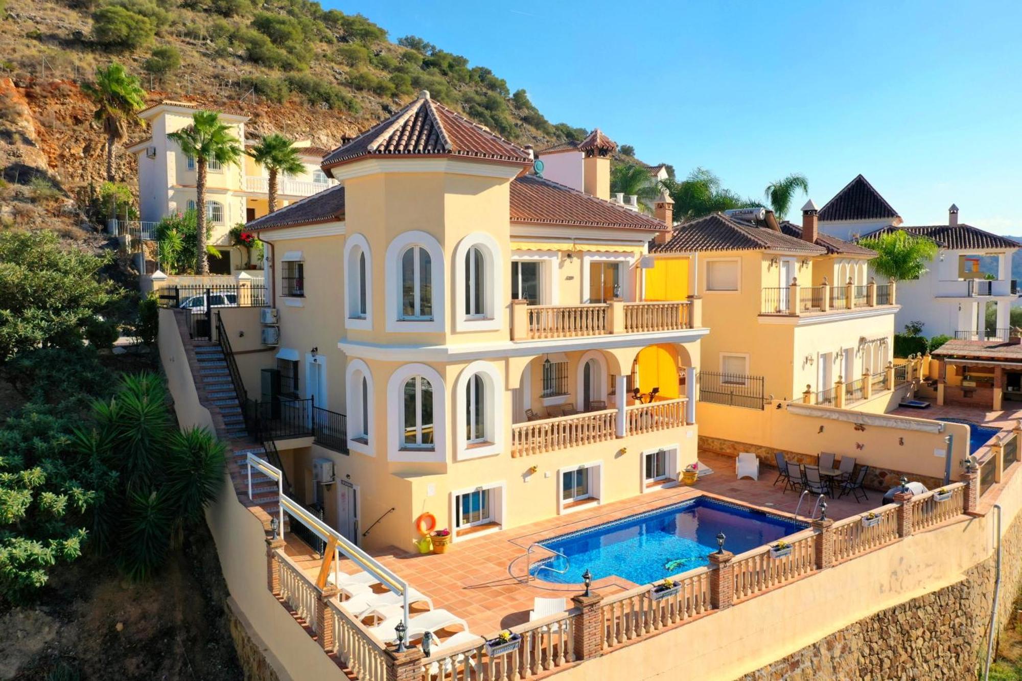 Villa Bella Vista Coín Esterno foto